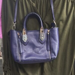 Henri Bendel Royal Purple Crossbody Bag
